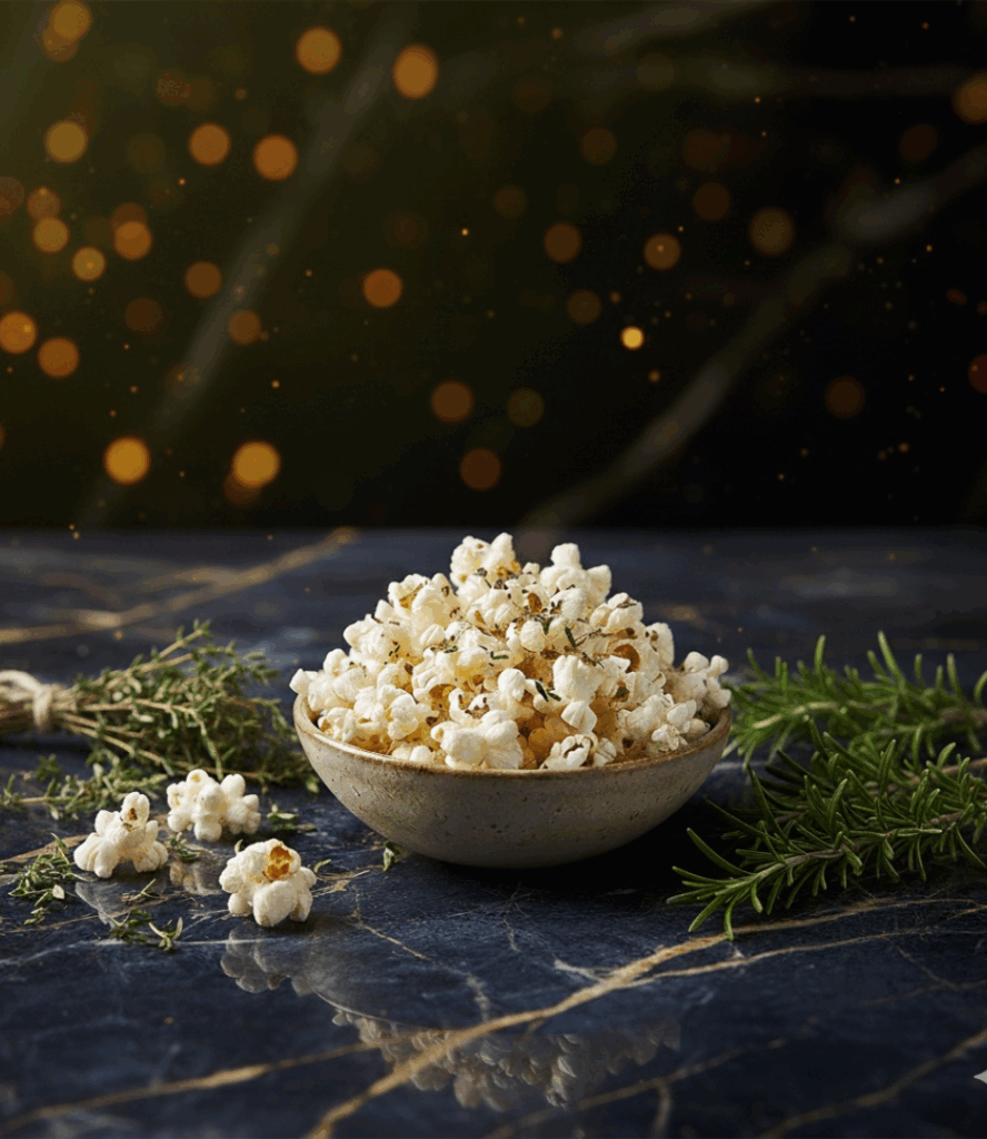 Popcorn gourmet ORMAIS Paris dans un décor raffiné, entre art de vivre et élégance parisienne.