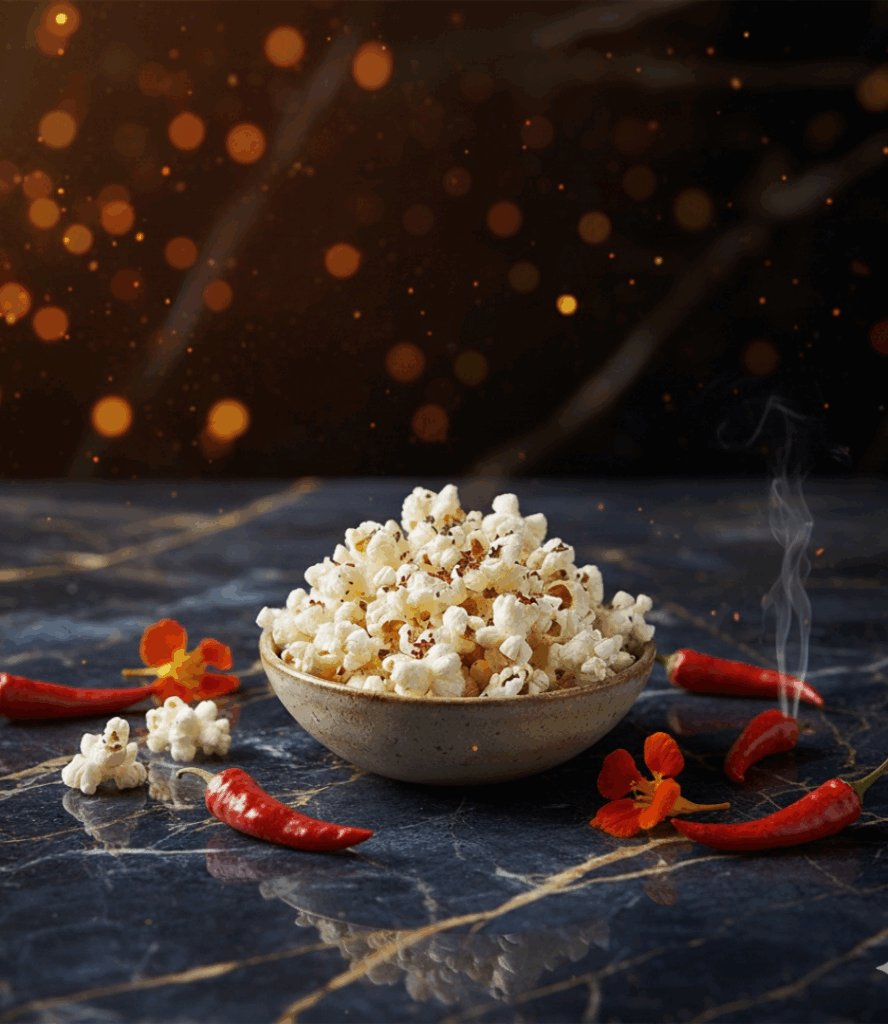 Popcorn gourmet ORMAIS Paris dans un décor raffiné, entre art de vivre et élégance parisienne.